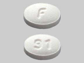 It is supplied by NorthStar Rx LLC. . F 91 white pill